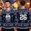 Post Malone With Santa Hat Christmas Ugly Sweater Post Malone With Santa Hat Christmas Ugly Sweater