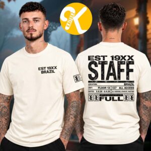 Machine Gun Kelly MGK Merch Brazil Exclusive Event Tee Rock In Rio On September 5 6 2026 Two Sided Unisex T-Shirt