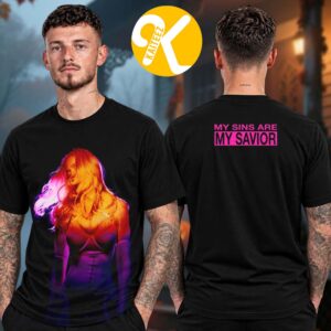 Madonna Merch My Sins Are My Savior Two Sided Unisex T-Shirt