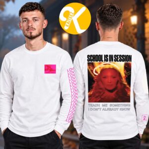 Madonna Merch School Is In Session Halo Unisex Longsleeve