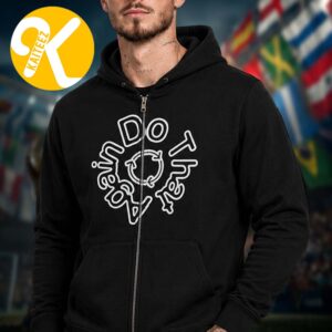Malcolm Todd Merch Do That Again Tour 2026 North America Logo Unisex Zip Up Hoodie
