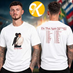 Malcolm Todd Merch Do That Again Tour 2026 North America Tour Dates Photo Two Sided Unisex T-Shirt