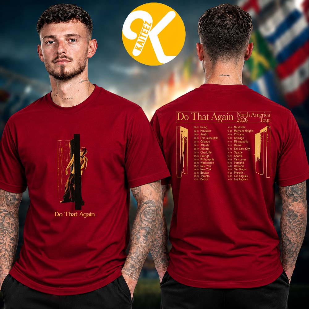 Malcolm Todd Merch Do That Again Tour 2026 North America Tour Dates Photo With Gates Two Sided Unisex T-Shirt Malcolm Todd Merch Do That Again Tour 2026 North America Tour Dates Photo With Gates Two Sided Unisex T-Shirt