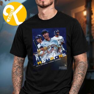 Milwaukee Brewers Is The NL Central Champions 2026 For The Fourth Straight Year Unisex T-Shirt