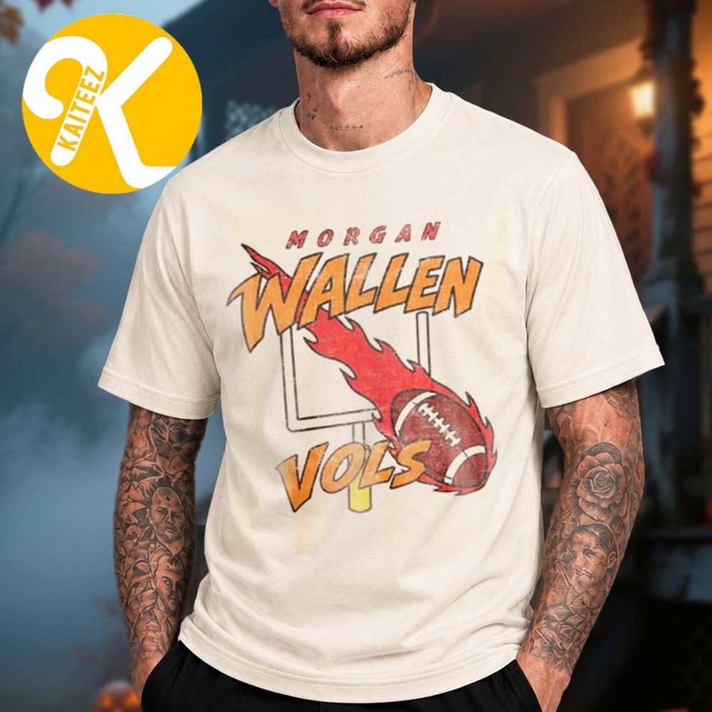 Morgan Wallen x Vols Collab Merch Football Graphic Unisex T-Shirt Morgan Wallen x Vols Collab Merch Football Graphic Unisex T-Shirt