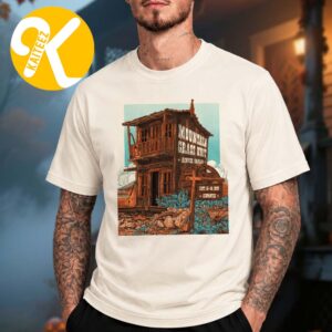 Mountain Grass Unit Denver CO Event Poster At Cervantes In Genver CO On September 15 16 2026 Unisex T-Shirt