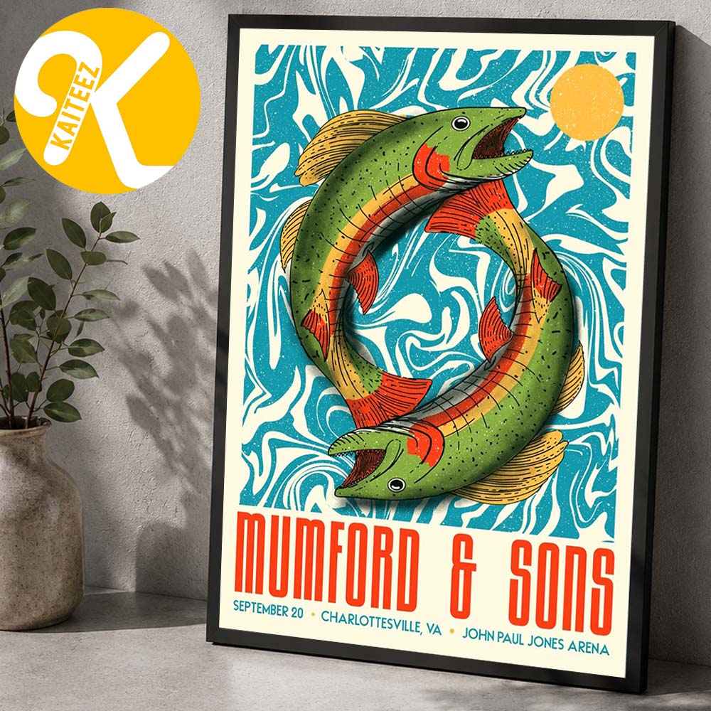 Mumford And Sons Charlottesville VA Event Poster At John Paul Jones Arena In Charlottesville VA On September 20 2026 Home Decor Poster Canvas Mumford And Sons Charlottesville VA Event Poster At John Paul Jones Arena In Charlottesville VA On September 20 2026 Home Decor Poster Canvas