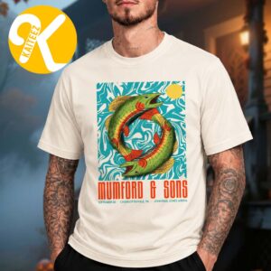 Mumford And Sons Charlottesville VA Event Poster At John Paul Jones Arena In Charlottesville VA On September 20 2026 Unisex T-Shirt