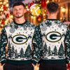 NFL Green Bay Packers Grinch Funny Xmas Ugly Sweater