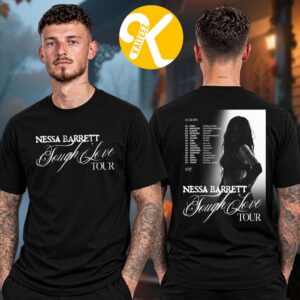 Nessa Barrett The Tough Love Tour 2027 Tour Dates Two Sided Unisex T-Shirt