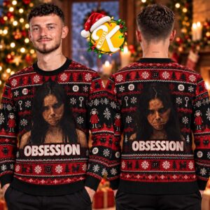Obsession Frowning Nikki Best Gift For Husband And Boyfriend Ugly Sweater