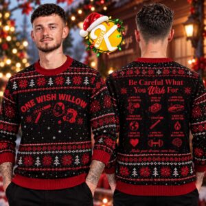 Obsession One Wish Willow Be Careful What You Wish For Ugly Sweater