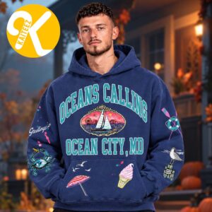 Oceans Calling Festival 2026 In Ocean City MD On September 25-27 2026 Firstport x OC Unisex Hoodie