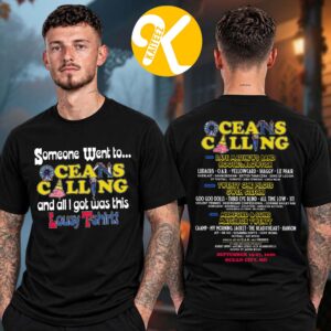 Oceans Calling Festival 2026 In Ocean City MD On September 25-27 2026 Lousy Lineup Two Sided Unisex T-Shirt