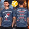 Oceans Calling Festival 2026 In Ocean City MD On September 25-27 2026 Sand Castle Lineup Two Sided Unisex T-Shirt