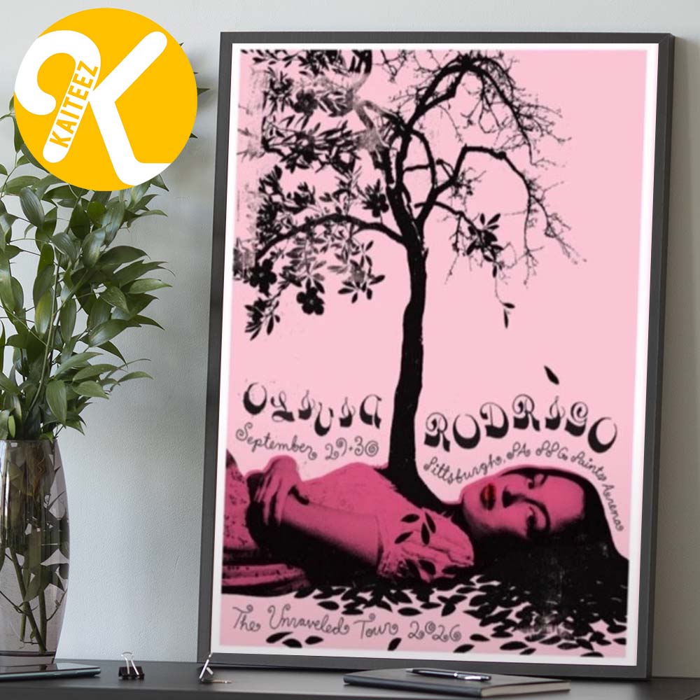 Olivia Rodrigo Pittsburgh PA Event Poster At PPG Paints Arena In Pittsburgh PA On September 29 30 2026 Home Decor Poster Canvas Olivia Rodrigo Pittsburgh PA Event Poster At PPG Paints Arena In Pittsburgh PA On September 29 30 2026 Home Decor Poster Canvas