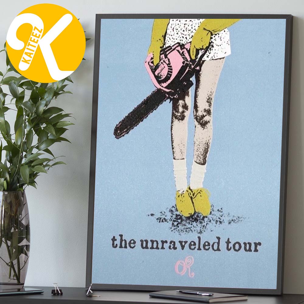 Olivia Rodrigo The Unraveled Tour 2026 Blue Version Home Decor Poster Canvas Olivia Rodrigo The Unraveled Tour 2026 Blue Version Home Decor Poster Canvas