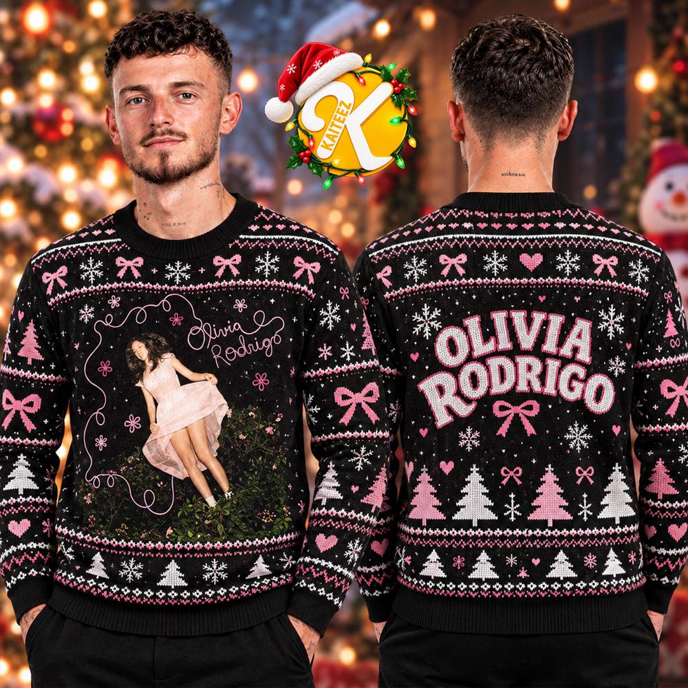 Olivia Rodrigo The Unraveled Tour 2026 Ugly Sweater Olivia Rodrigo The Unraveled Tour 2026 Ugly Sweater