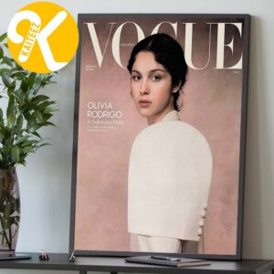 Olivia Rodrigo x Vogue Philippines Magazine Cover Home Decor Poster Canvas