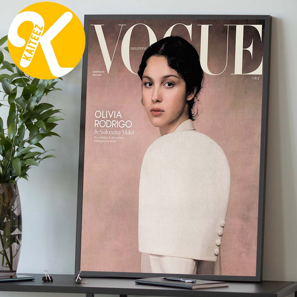 Olivia Rodrigo x Vogue Philippines Magazine Cover Home Decor Poster Canvas Olivia Rodrigo x Vogue Philippines Magazine Cover Home Decor Poster Canvas