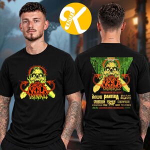 Pantera The Great NOLA Trendkill Festival At Lakefront Arena In New Orleans LA On November 20 21 2026 Line Up Two Sided Unisex T-Shirt
