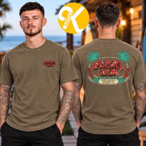 Pearl Jam Merch Ohana Festival 2026 In Dana Point CA On September 27 2026 Wild Palms Two Sided Unisex T-Shirt
