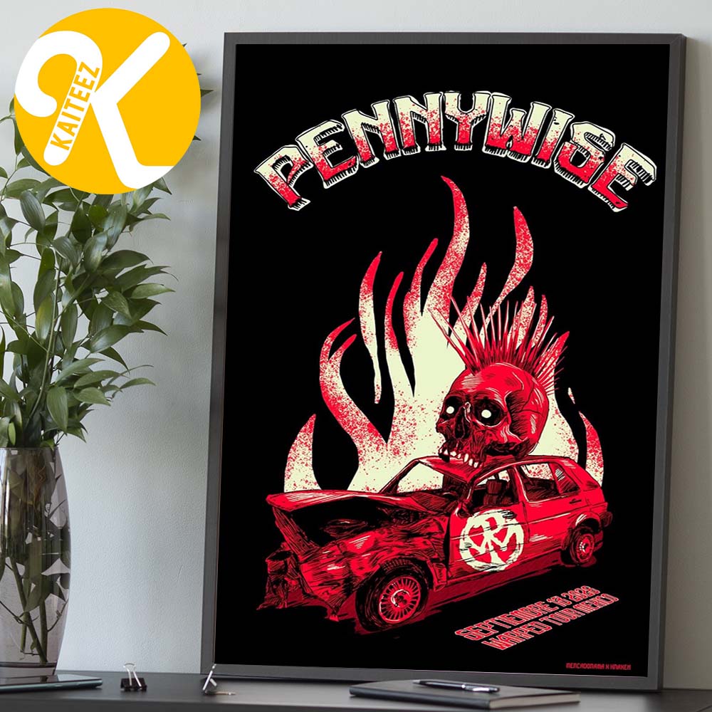 Pennywise x Mercadorama Vans Warped Tour Mexico On September 13 2026 Home Decor Poster Canvas Pennywise x Mercadorama Vans Warped Tour Mexico On September 13 2026 Home Decor Poster Canvas