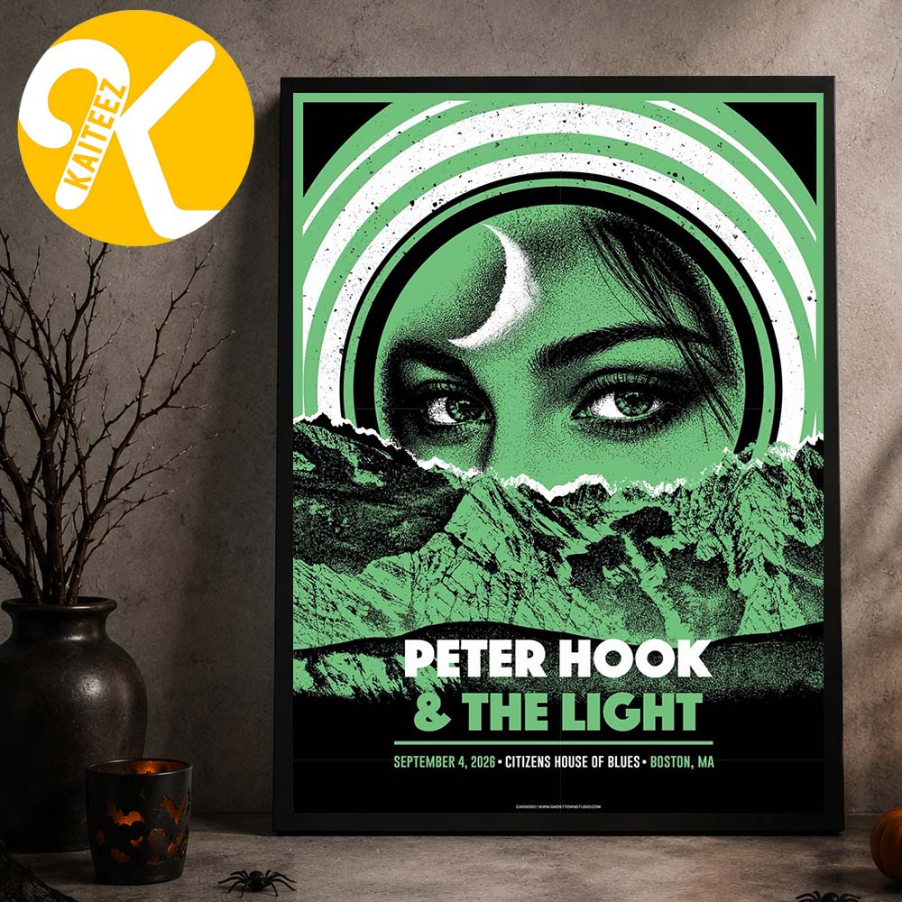 Peter Hook And The Light Boston MA Event Poster At Citizens House Of Blues In Boston MA On September 4 2026 Home Decor Poster Canvas Peter Hook And The Light Boston MA Event Poster At Citizens House Of Blues In Boston MA On September 4 2026 Home Decor Poster Canvas