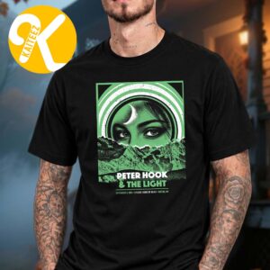 Peter Hook And The Light Boston MA Event Poster At Citizens House Of Blues In Boston MA On September 4 2026 Unisex T-Shirt