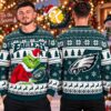 Philadelphia Eagles Light Up Ugly Christmas Sweater Philadelphia Eagles Light Up Ugly Christmas Sweater