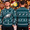 Philadelphia Eagles NFL Logo Ugly Christmas Sweater Philadelphia Eagles NFL Logo Ugly Christmas Sweater