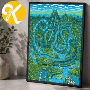 Phish Dry Goods Summer Tour In Colorado Event Poster At Dick Sporting Goods Park In Commerce City CO On September 4-6 2026 Art By Dylan Fant Home Decor Poster Canvas