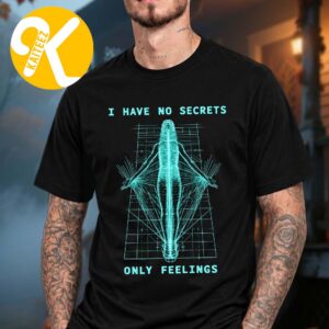 Phoebe Bridgers Merch The Lost Tour 2026 I Have No Secrets Only Feelings Unisex T-Shirt