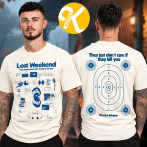 Phoebe Bridgers Merch The Lost Tour 2026 The Govement Isnt Trying To Kill You Two Sided Unisex T-Shirt