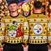 Green Bay Packers NFL Christmas Gift Custom Number And Name Ugly Sweater