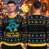Post Malone With Santa Hat Christmas Ugly Sweater Post Malone With Santa Hat Christmas Ugly Sweater