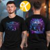 Fontaines DC Merch Glowing Logo Two Sided Unisex T-Shirt Fontaines DC Merch Glowing Logo Two Sided Unisex T-Shirt