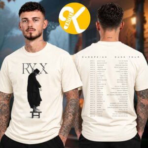 RY X Dusk Tour 2026 Europe And UK Tour Dates Two Sided Unisex T-Shirt