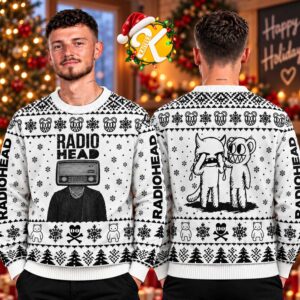 Radiohead Christmas Time Ugly Christmas Sweater