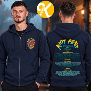 Riot Fest 2026 Merch In Chicago IL On September 18-20 2026 Devil Lineup Unisex Hoodie