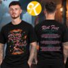 Riot Fest 2026 Merch In Chicago IL On September 18-20 2026 Wrath Of Cats Lineup Two Sided Unisex T-Shirt Riot Fest 2026 Merch In Chicago IL On September 18-20 2026 Wrath Of Cats Lineup Two Sided Unisex T-Shirt
