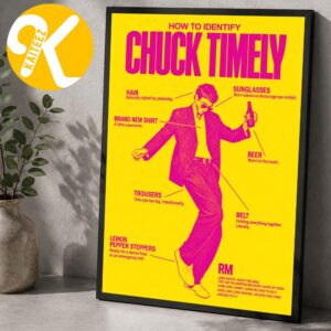 Role Model Exclusive Poster Chuck On Tour 2026 2027 Check Timely Home Decor Poster Canvas