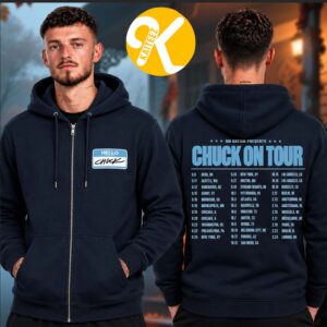 Role Model Merch Chuck On Tour 2026 2027 Hello Check Tour Dates Zip Up Hoodie