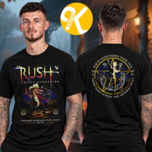 Rush San Antonio TX Exclusive Event Tee At Frost Bank Arena In San Antonio TX On September 23 25 2026 Dragon Cowboy Two Sided Unisex T-Shirt