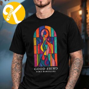 Sara Bareilles Merch Good Grief Tour 2026 Stained Glass Unisex T-Shirt