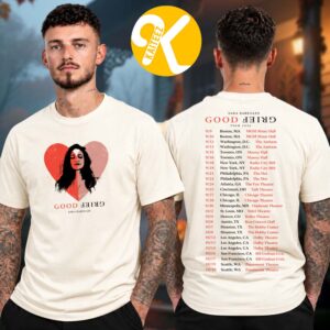 Sara Bareilles Merch Good Grief Tour 2026 Tour Dates Two Sided Unisex T-Shirt