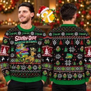 Scooby Doo Haunted Holidays Ugly Christmas Sweater