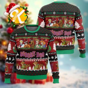 Scooby Doo Mystery Inc Ugly Christmas Sweater