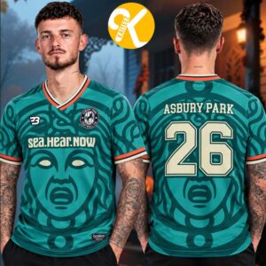 Sea.Hear.Now Festvival 2026 Merch In Asbury Park NJ On September 19 20 2026 Medusa Soccer Jersey