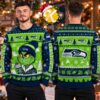Seattle Seahawks NFL Grinch Ugly Christmas Sweater